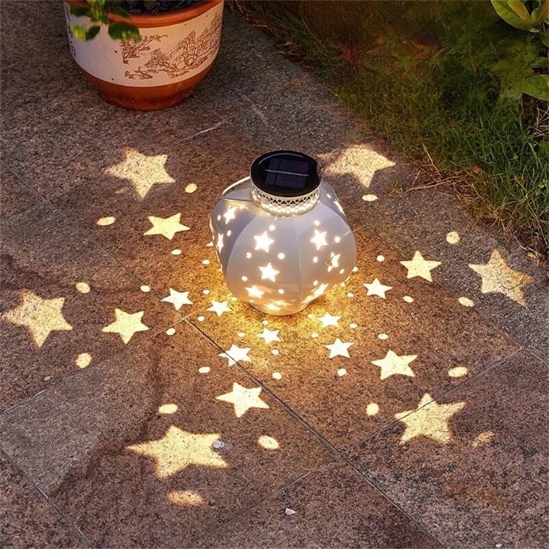 Outdoor Lighting Construction - مصباح حديقة على شكل نجمة، أضواء