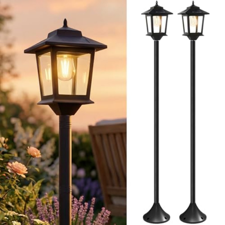 Outdoor Lighting Poles - أضواء شمسية خارجية للأعمدة، مجموعة من