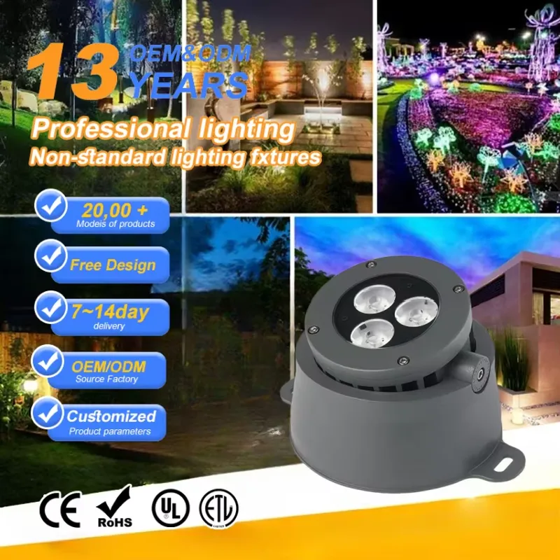 Led Flood Light - كشافات LED خارجية بتقنية RGBW COB