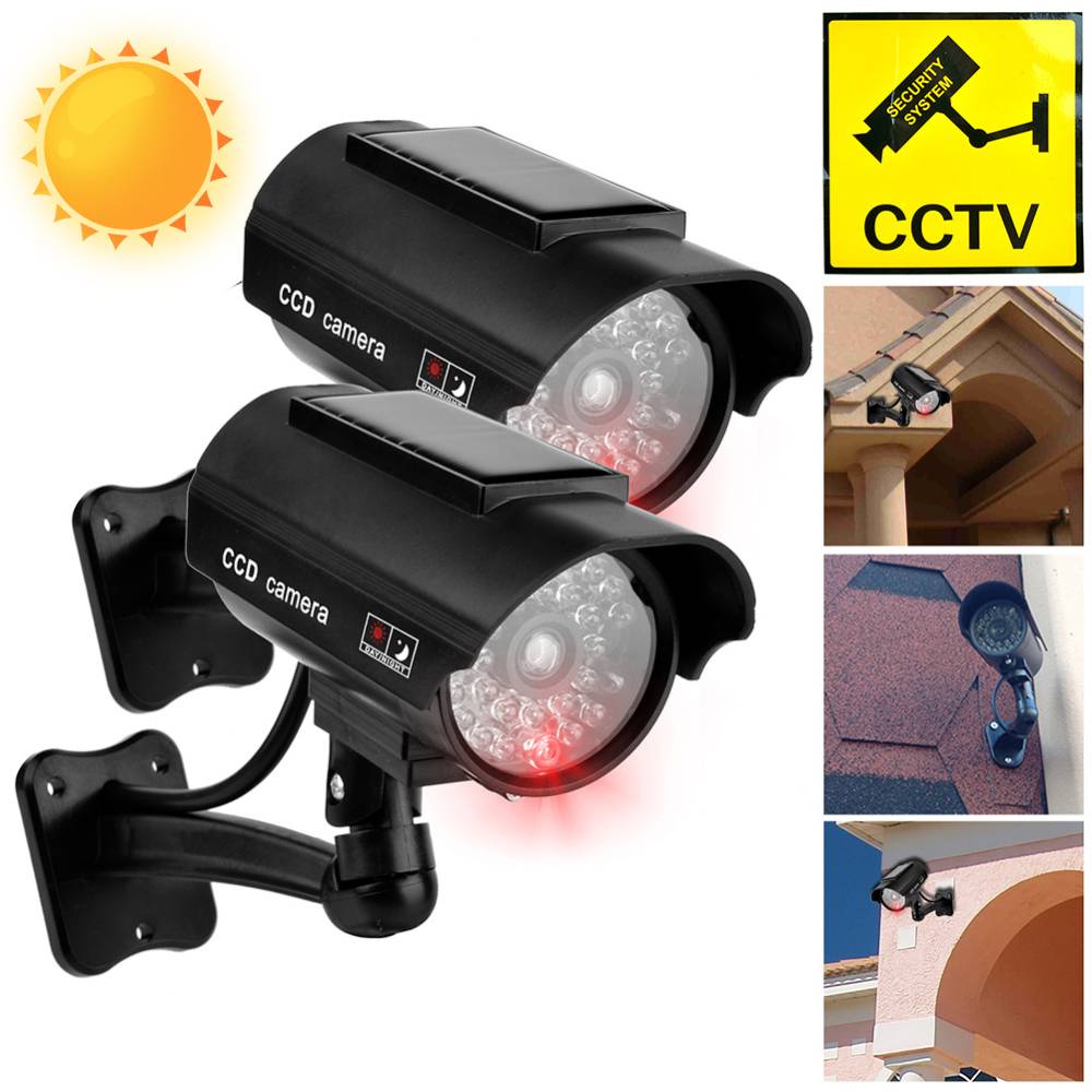 Photocell Outdoor Lighting - كاميرا محاكاة شمسية خارجية ، كاميرا