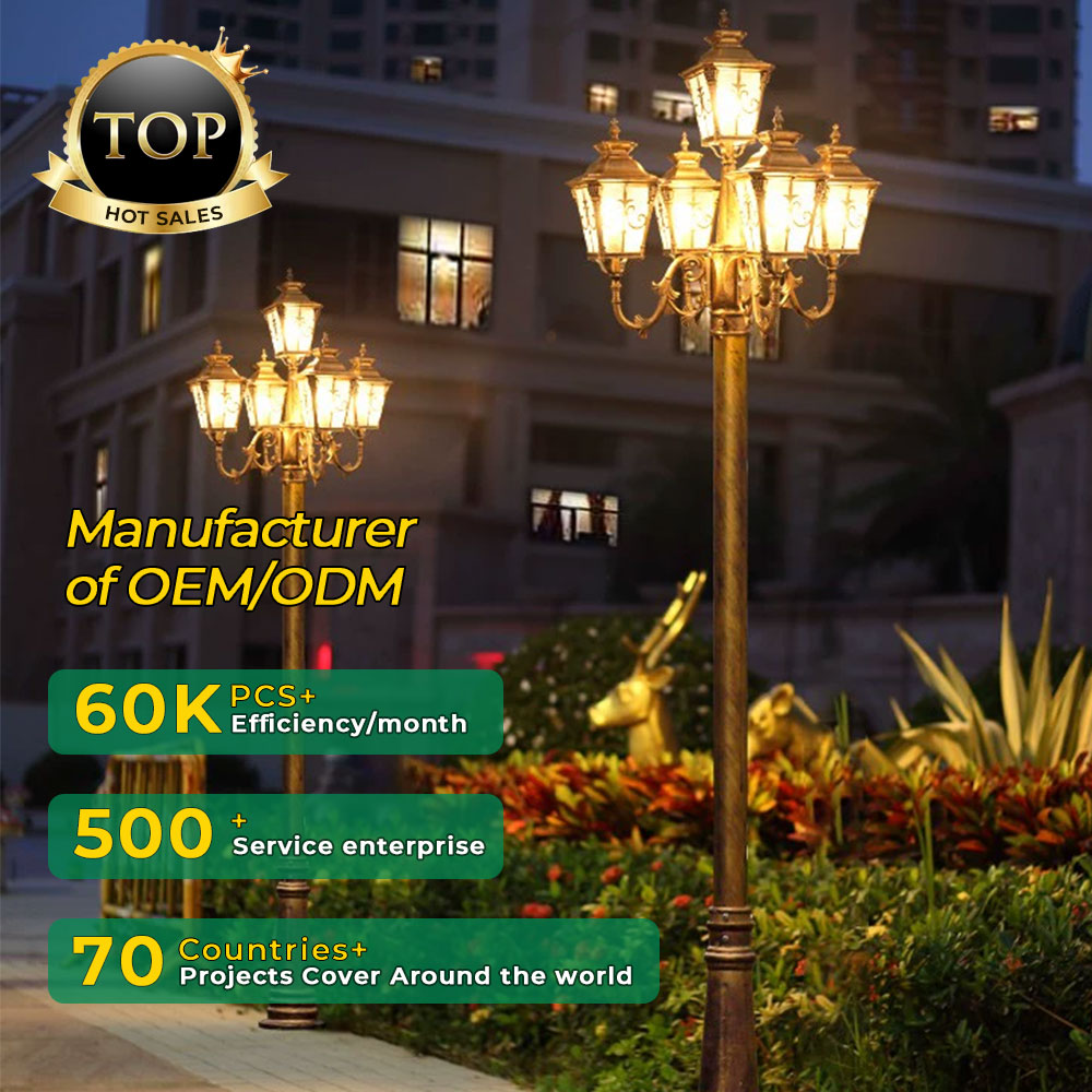 تخصيص في الهواء الطلق 5 رئيس ا - مراجعة Outdoor Lighting Poles وسعره