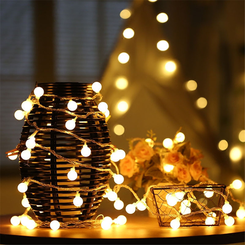 أضواء خيطية تعمل بالطاقة الشمس - مراجعة Outdoor Lighting Waterproof وسعره