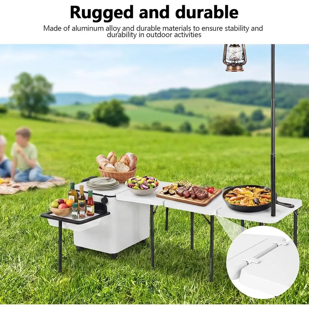 محطة مطبخ محمولة قابلة للطي لل - مراجعة Outdoor Lighting Poles وسعره