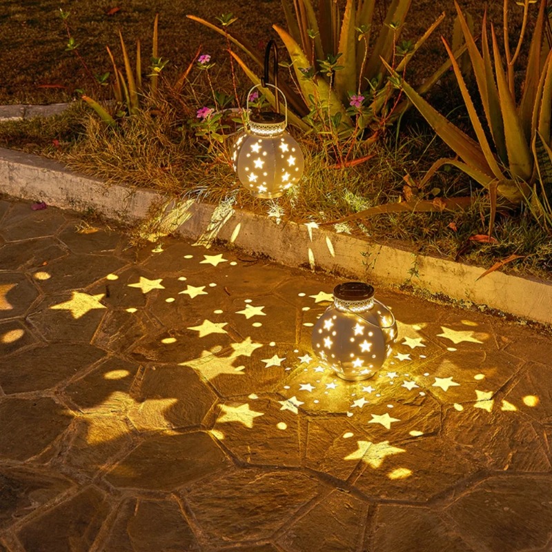 مصباح حديقة على شكل نجمة، أضوا - مراجعة Outdoor Lighting Construction وسعره