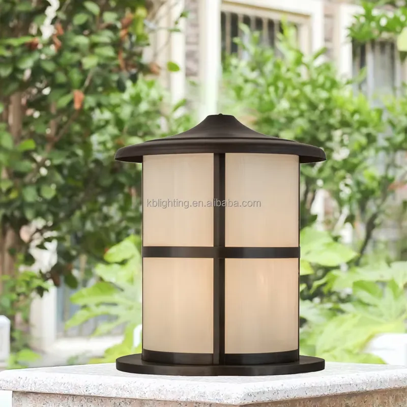 أعمدة إضاءة للبوابات والحدائق، - مراجعة Outdoor Lighting Modern وسعره