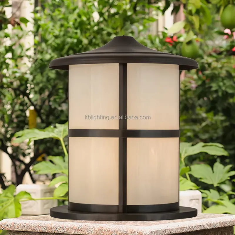 أعمدة إضاءة للبوابات والحدائق، - مراجعة Outdoor Lighting Modern وسعره