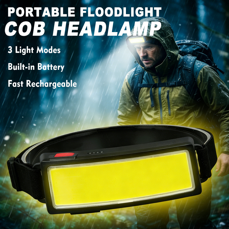 مصباح أمامي LED قوي بتقنية COB - مراجعة Led Flood Light وسعره