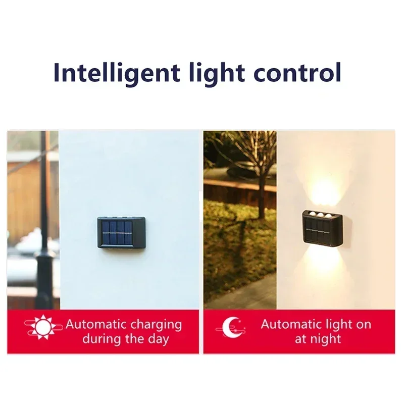 مصباح جداري شمسي COB مقاوم للم - مراجعة Outdoor Lighting Waterproof وسعره