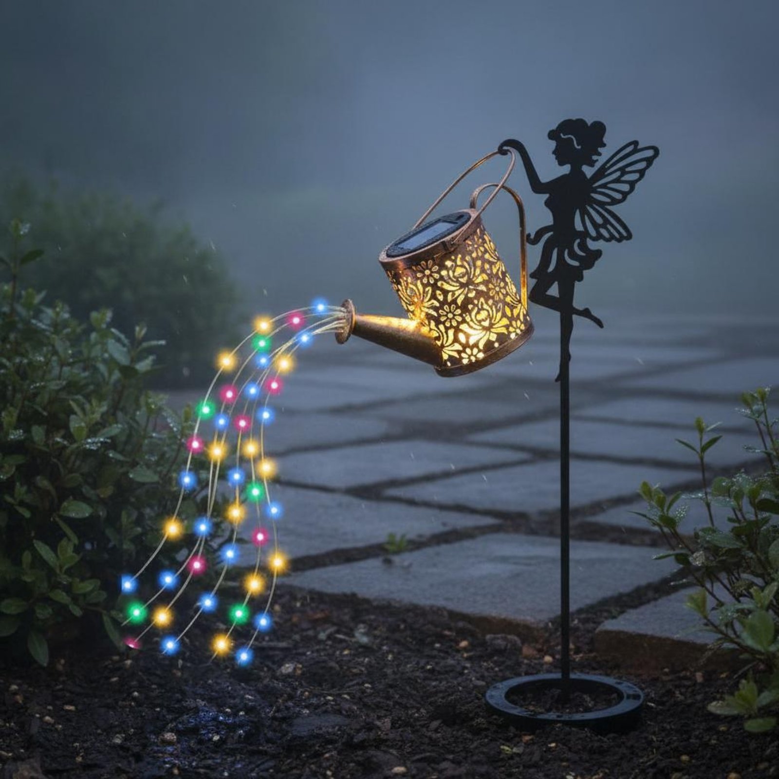 ضوء رشاش مياه يعمل بالطاقة الش - مراجعة Outdoor Lighting Modern وسعره