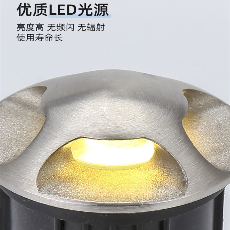 ضوء أرضي للحدائق، إضاءة خارجية - مراجعة Outdoor Lighting Waterproof وسعره