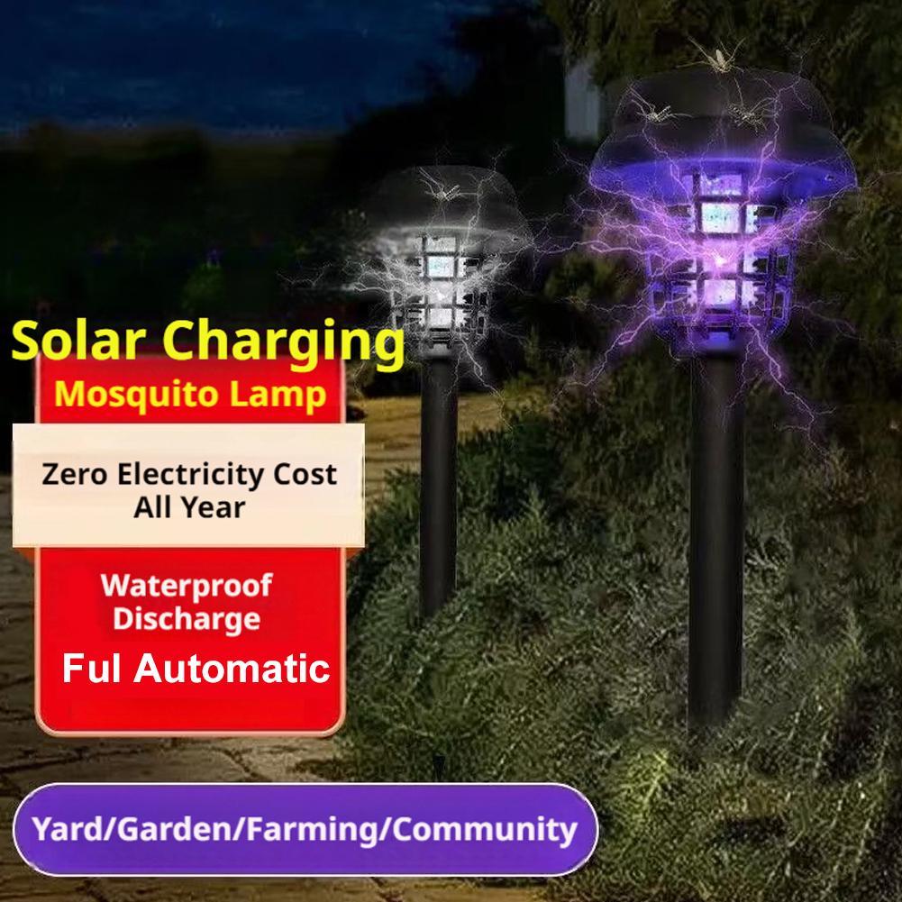 مصباح طارد للبعوض يعمل بالطاقة - مراجعة Photocell Outdoor Lighting وسعره