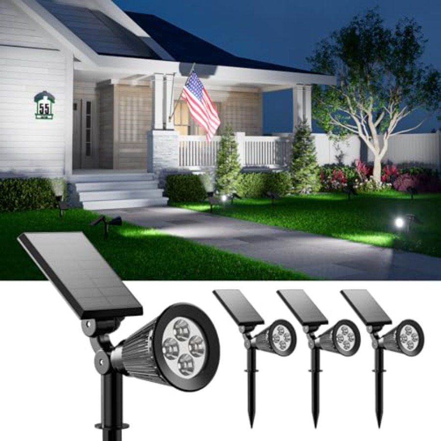 أضواء شمسية خارجية مقاومة للما - مراجعة Led Flood Light وسعره