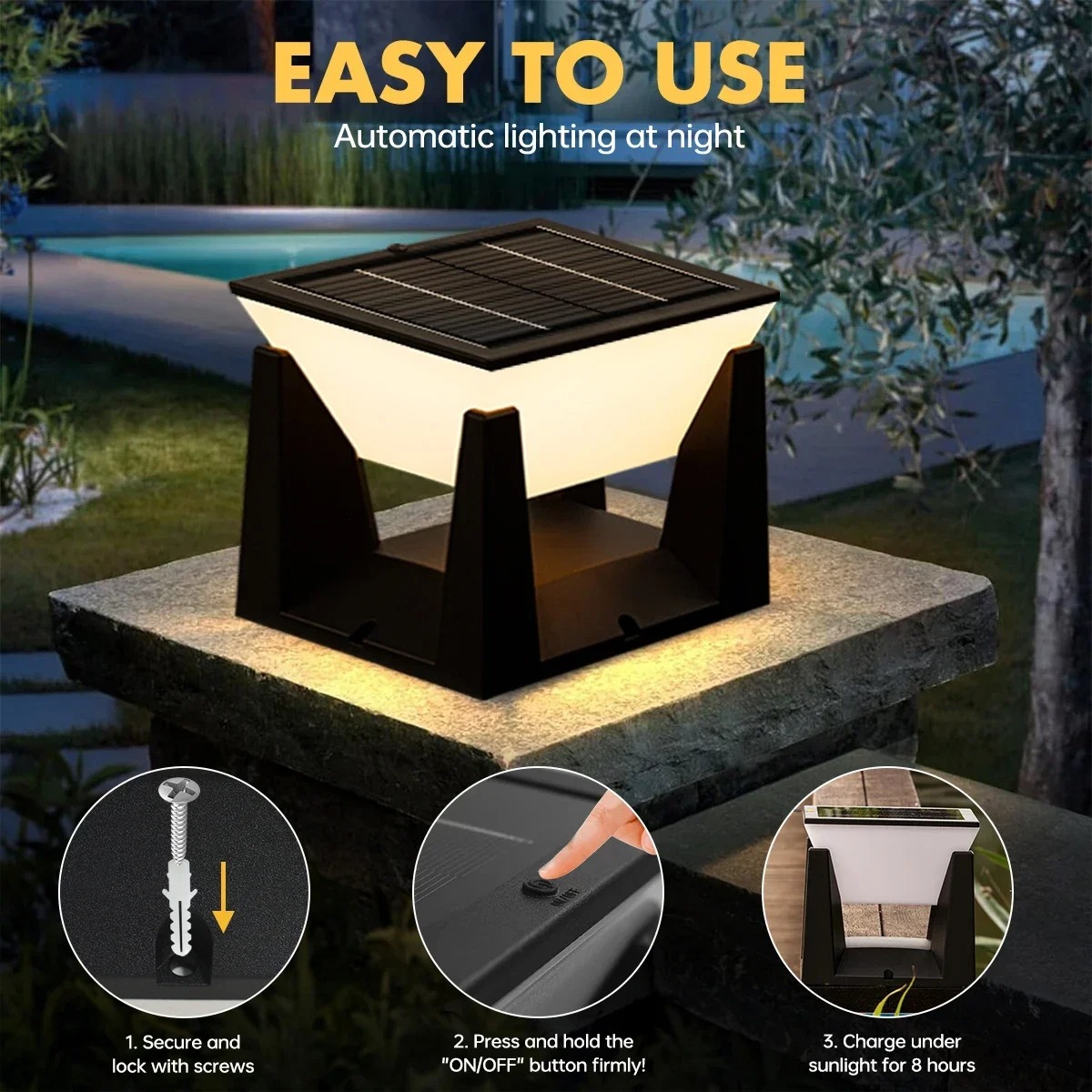 مصباح جداري خارجي LED مقاوم لل - مراجعة Outdoor Lighting Modern وسعره