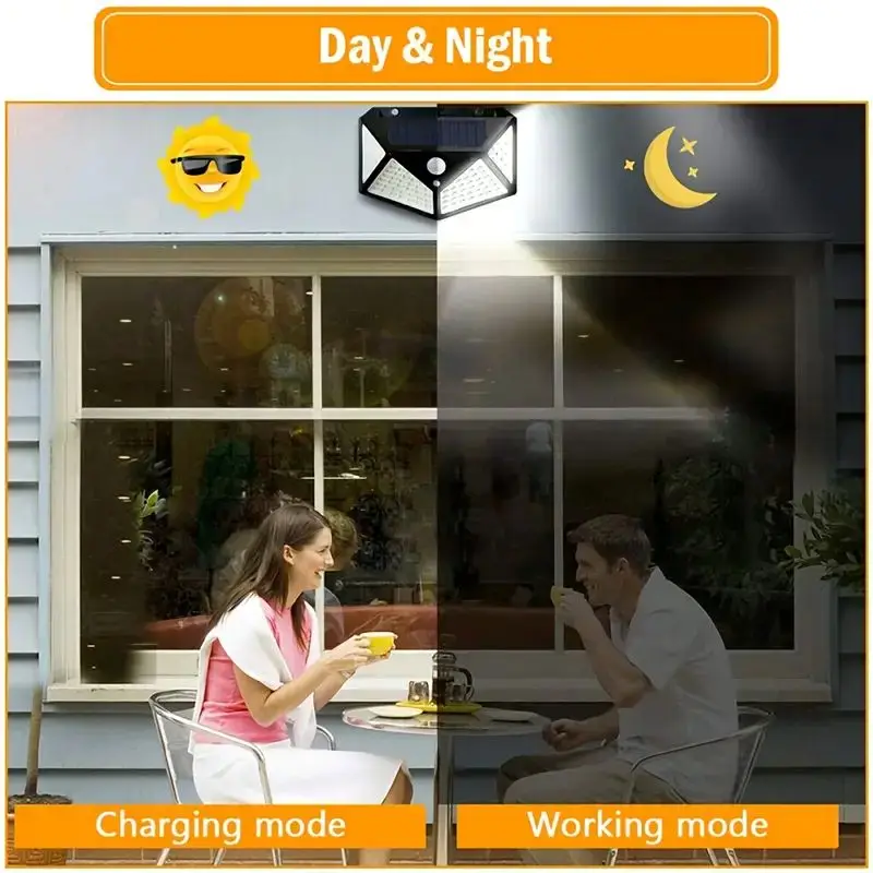 مصباح حديقة شمسي خارجي بـ 100  - مراجعة Outdoor Lighting Construction وسعره