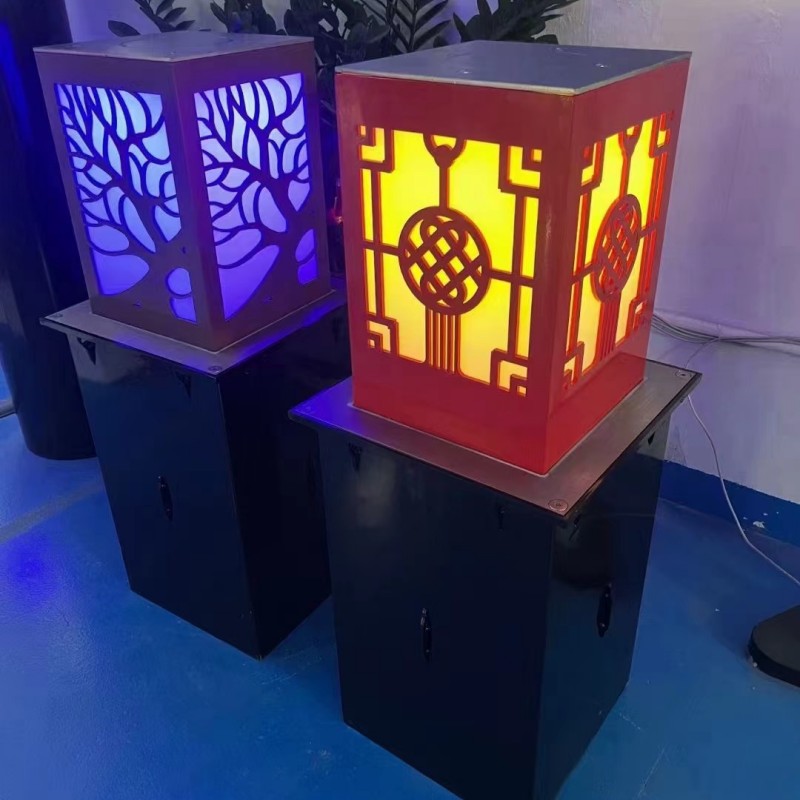 مصباح حديقة دائري LED بتصميم ع - مراجعة Outdoor Lighting Modern وسعره