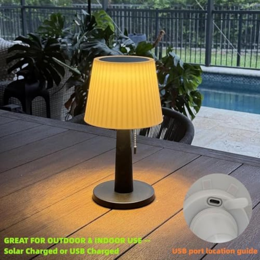 مصابيح طاولة تعمل بالطاقة الشم - مراجعة Outdoor Lighting Waterproof وسعره