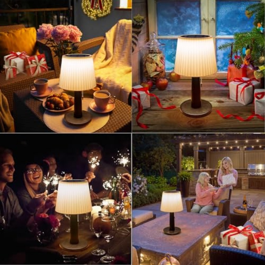 مصابيح طاولة تعمل بالطاقة الشم - مراجعة Outdoor Lighting Waterproof وسعره