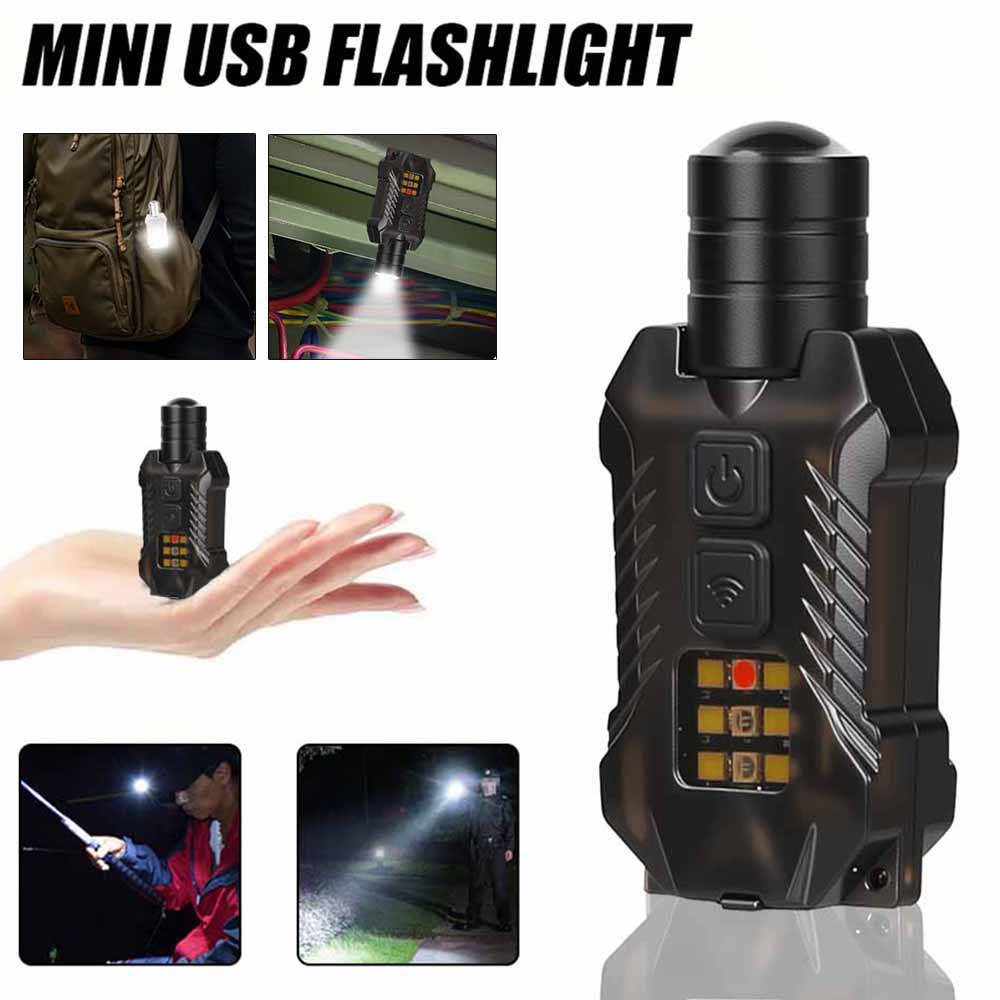 مصباح يدوي EDC قوي قابل لإعادة - مراجعة Led Flood Light وسعره