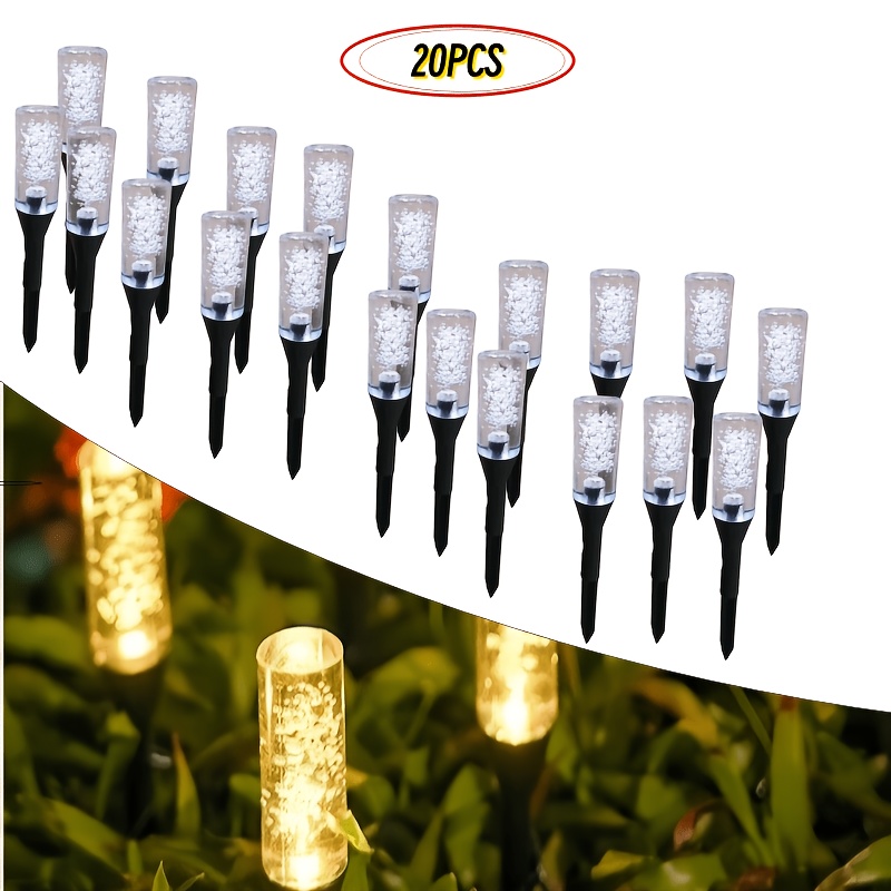 أضواء شمسية على شكل فقاعات، مص - مراجعة Outdoor Lighting Waterproof وسعره